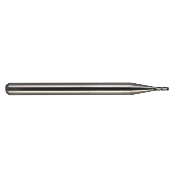 M.A. Ford Tuffcut Gp 4 Flute Ball Nose End Mill, 1.5Mm 14005910